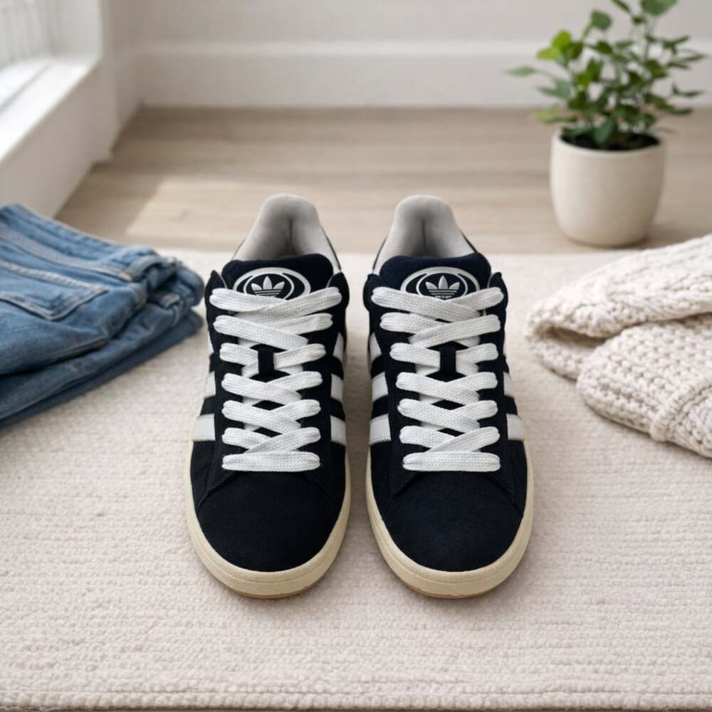 Adidas Campus 00s Core Black Gum Sneakers Mens Size 12 Y2K - Picture 4 of 11